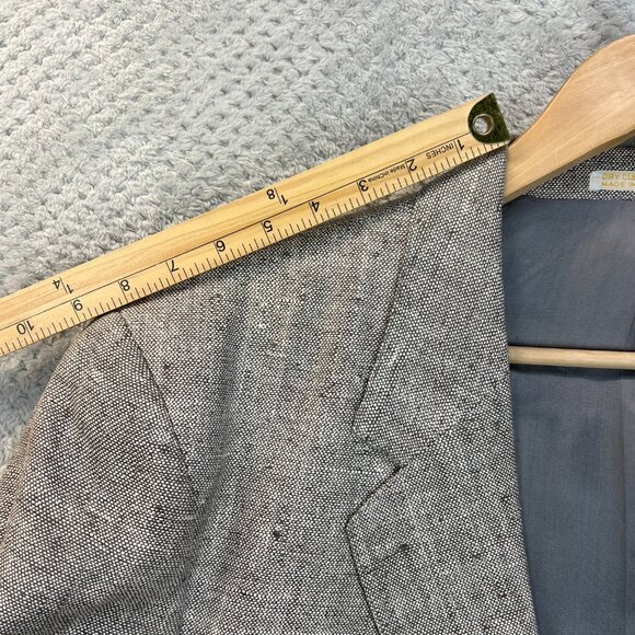 ANDRÉ VILLARD Paris Mens Blazer Donegal Tweed Classic Tailored Sport Coat 46L - Picture 14 of 16